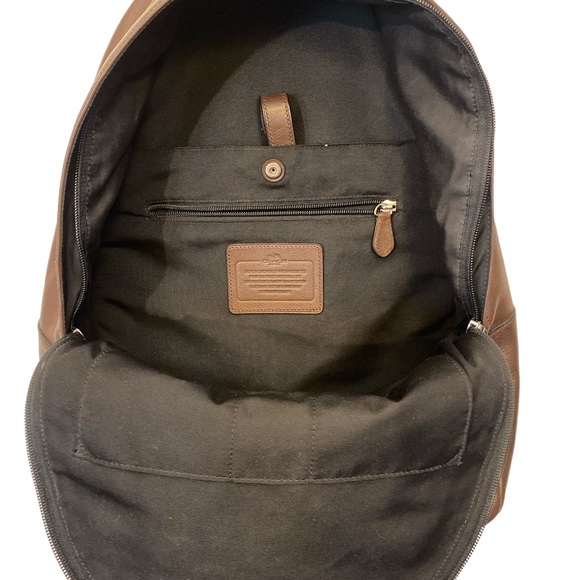 Coach Campus Leather Backpack Bag F72120 in Mahogany - Picture 2 of 10